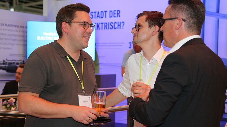 Erste Electric Networking Night zur transport logistic 2019