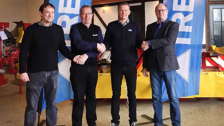 Trejon AB, Agroma Holding AB samt Årröds Traktor & Maskin AB ingår ett nytt samarbete