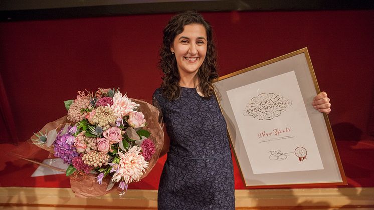 Negra Efendić, vinnare av Årets Berättare 2016