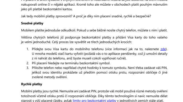 Marcel Gajdoš: Zjednodušte si život a plaťte mobilem