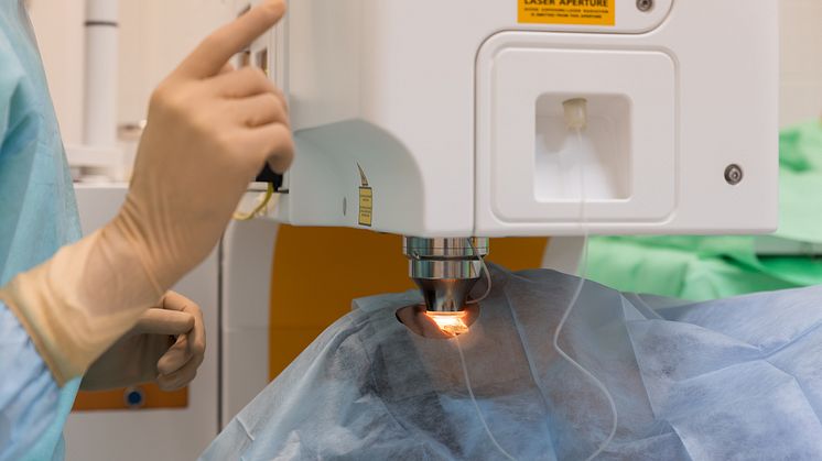 Øjenbehnadling med laser