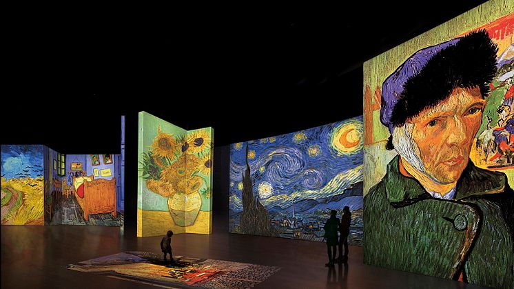 VAN GOGH ALIVE – KOMMER TIL HADELAND GLASSVERK  