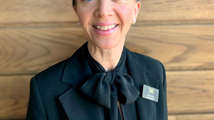 Anna Larsson, ny restaurangchef på Tage