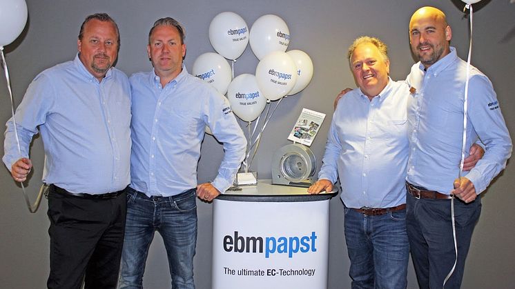 Från vänster: Peter Lauenstein, Johan Nyhlén, Joakim Hjelmqvist och Henrik Fahlström.