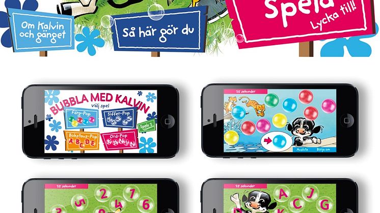Skånemejerier släpper bubblande spel-app för barn