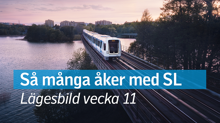 Fortsatt stadig uppgång i antal resenärer