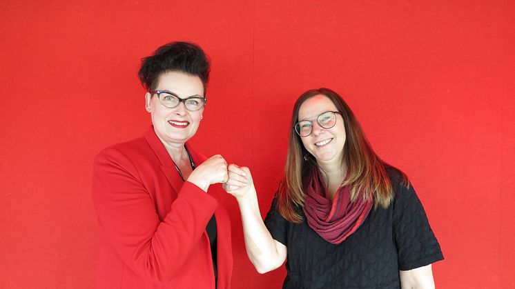 Maria Perstedt och Britt-Inger Keisu