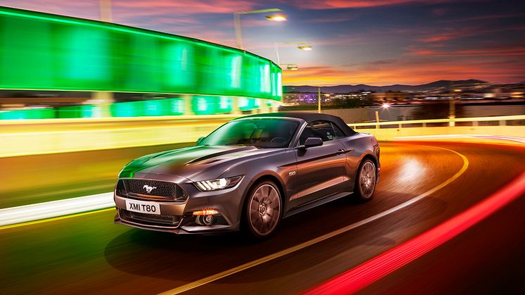 Nya Ford Mustang är här! För första gången någonsin öppnar Ford orderböckerna i hela Europa