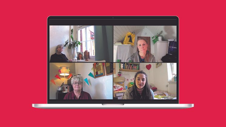 Ulla Tylén, Birgitta Rydberg, Evamaria Björk och Sasha Becker medverkar i relationsdramat Trädgårdsgatan. Digital premiär 20 februari.