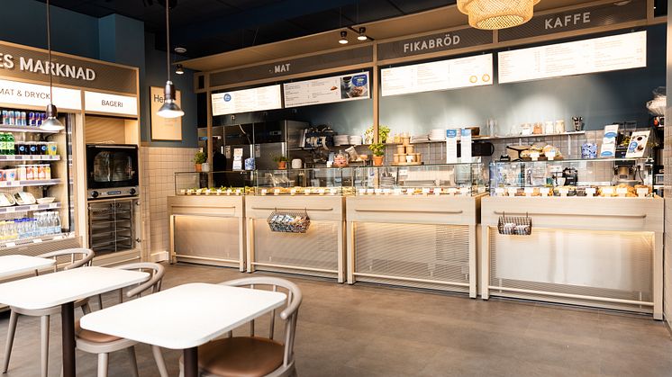 Waynes nya kafé i Enköping 
