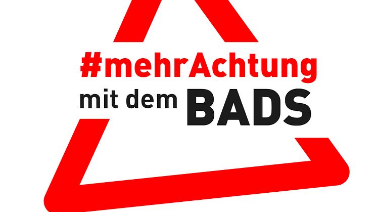 BADS ist Partner der Kampagne „#mehr Achtung“