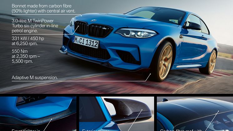 Nya BMW M2 CS 
