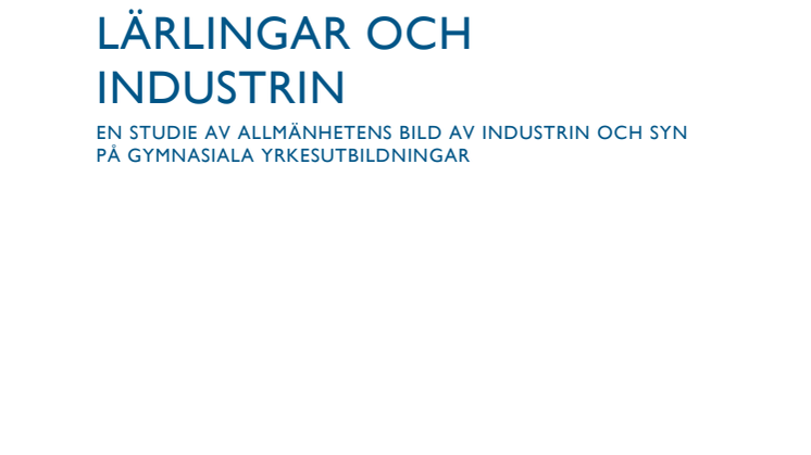 Svenskarnas bild av industrin