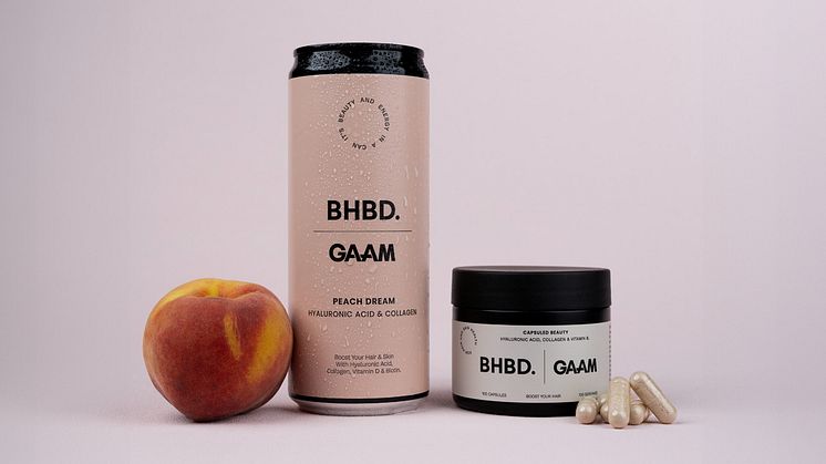 GAAM x BHBD lanserar innovativa skönhetsprodukter - Capsuled Beauty och Beauty in a Can