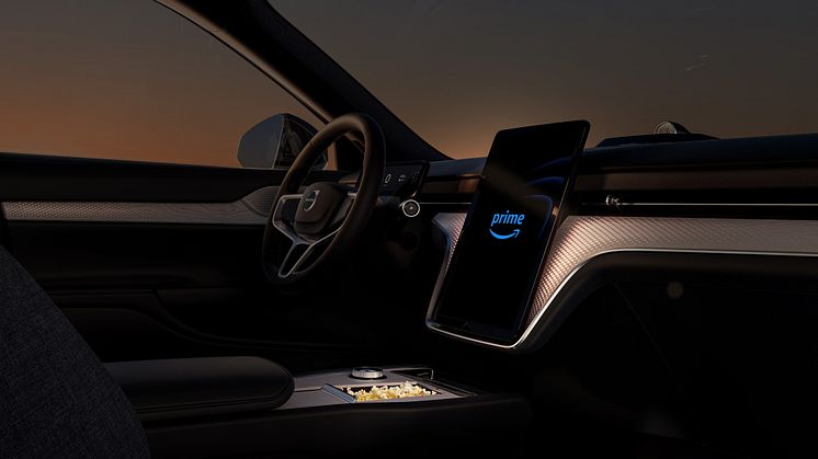 In-car streaming Volvo EX90
