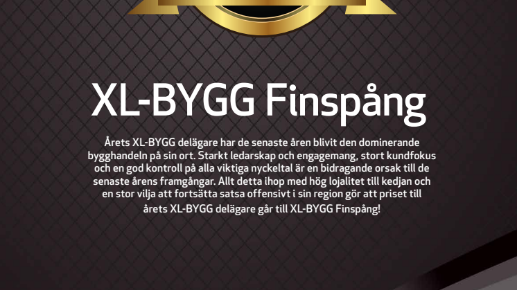 Årets XL-BYGG delägare 2016