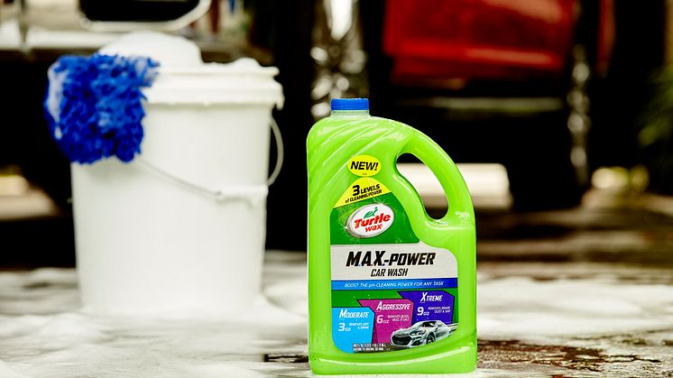 ​TURTLE WAX M.A.X.-POWER – Nytt bilschampo med tre olika rengöringsnivåer  