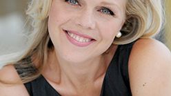 Sopranen Miah Persson som Aspasia i Mozarts Mitridate på Drottningholms Slottsteater 2014