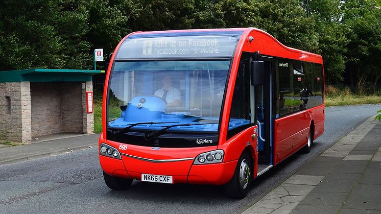 Go North East bus