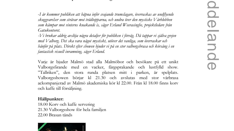 Malmö tar Valborg till nya höjder! 