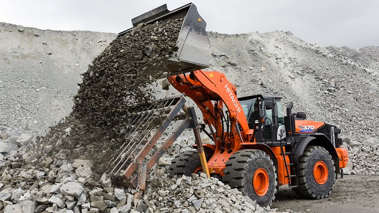 Hitachi ZW370-6 hjullastare Delvator