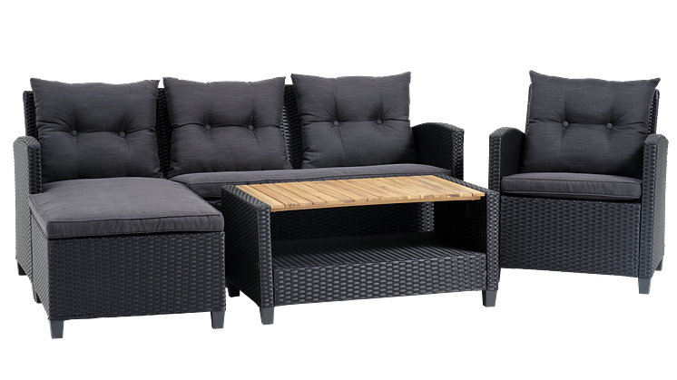 JYSK_Set muebles jardín VEN 4 plazas con chaise longue negro.png