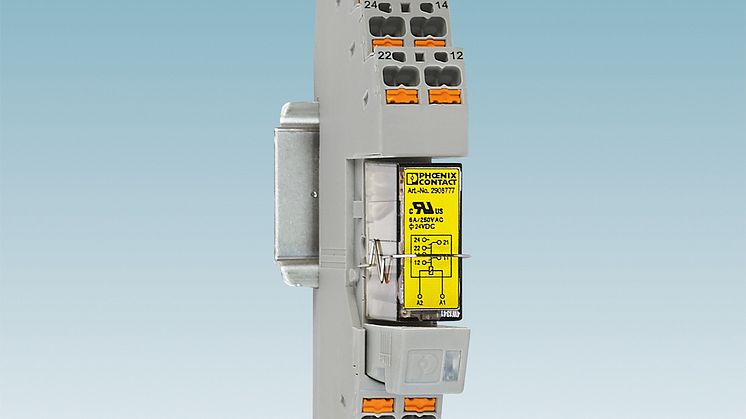 Force-guided coupling relay module