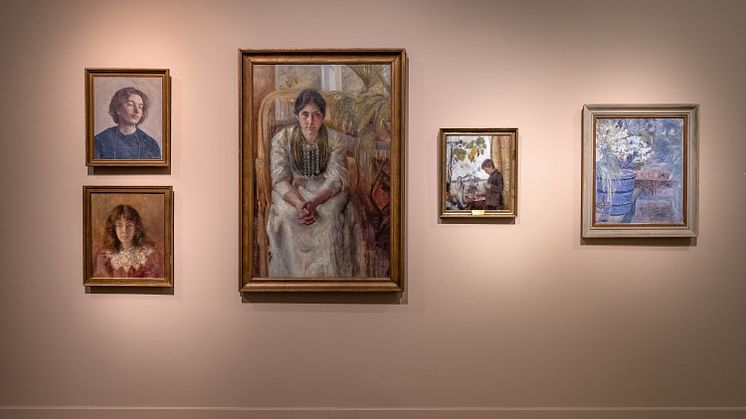Installationsbild Ny Konst. Charlotte Mannheimer och modernismens intåg i Göteborg. 
