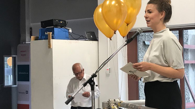Invigning Konstverket i Telestaden