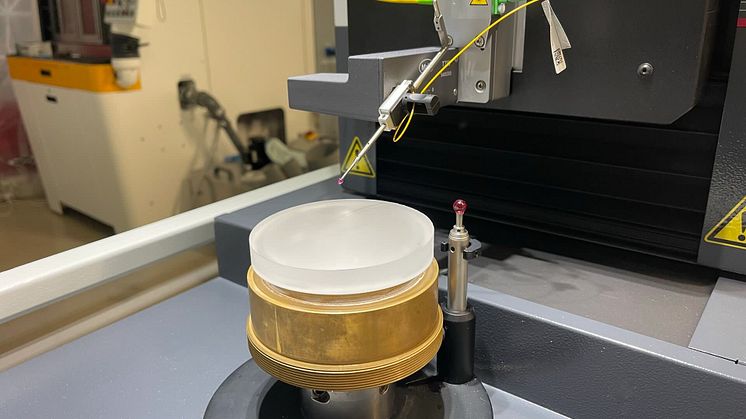 2 metrology of optical part with non-contact optical probe