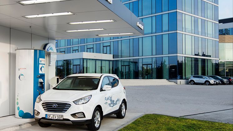 Hyundais nye hydrogenstasjon