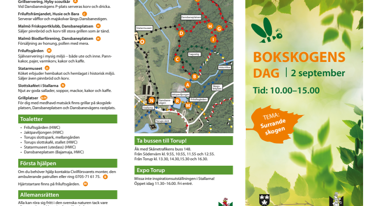 Program Bokskogens dag 2018