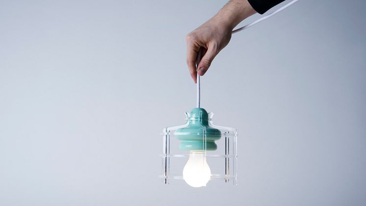 Lampan BÅB – design Mattias Rothman och Mira Bergh Edenborg