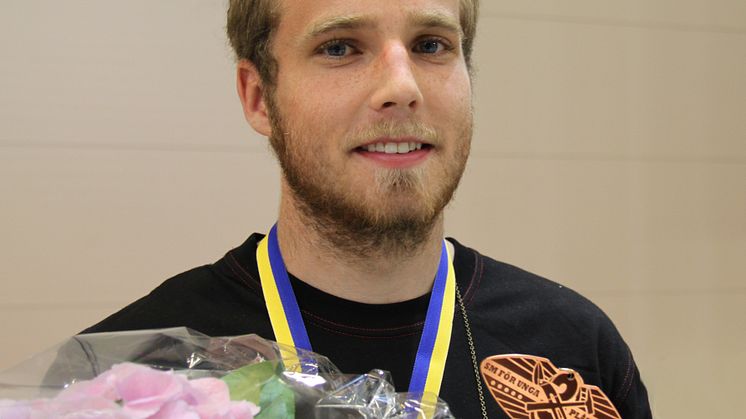 SM-brons i plåtslageri till Tony Nilsson, Västerås