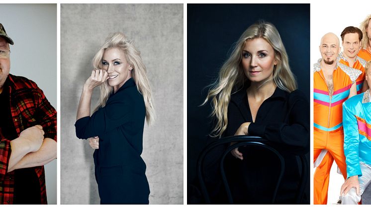 Nu laddar vi för Melodifestival med Kalle Moraeus, Jessica Andersson, Emmi Christensson &  Rolandz