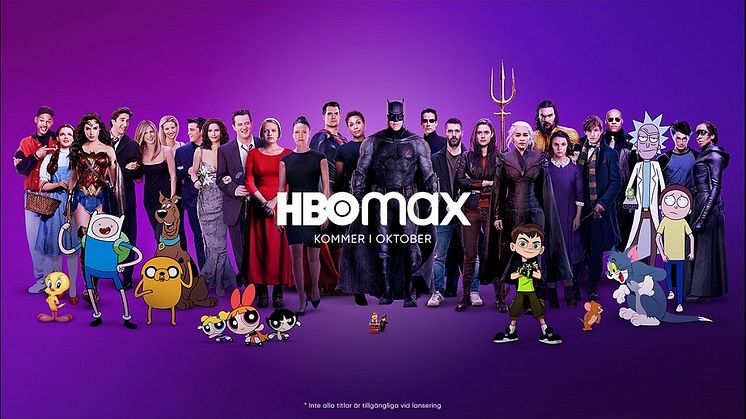 HBO Max - en helt ny streamingupplevelse hos Telia