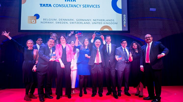 TCS får utmärkelsen Top Employer inom it-tjänstesektorn 