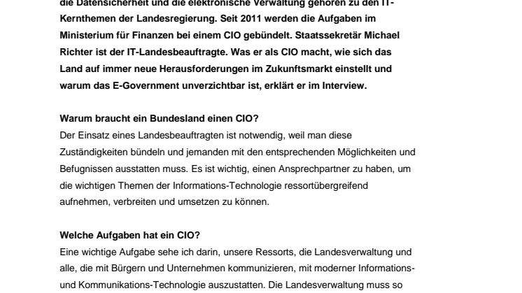 "Die Internet-Kommunikation muss noch leichter werden"