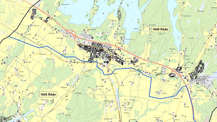 1640 Råde  - postnummerinndeling