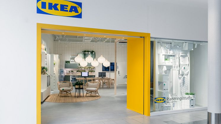IKEA öppnar planeringsstudio på Frölunda Torg under hösten 2021.