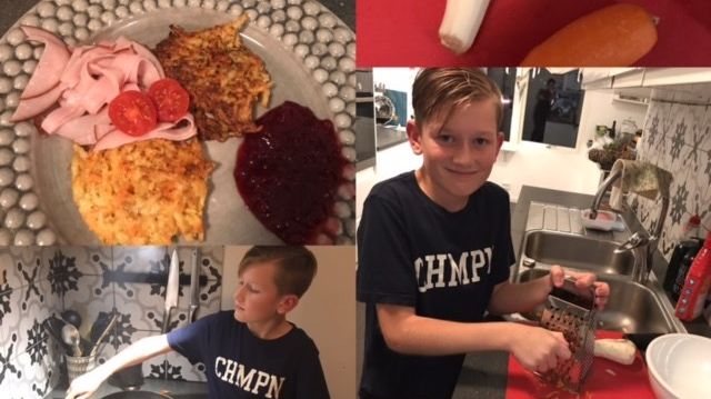 Morgan Andersson Södervångsskolan lagade grymt goda och nyttiga rotsaksbiffar