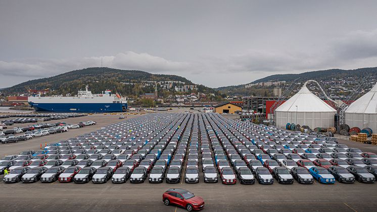 Skip nummer 2 Drammen Mustang Mach-E 2021
