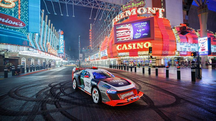 Ken Block og Audi S1 Hoonitron er klar med Electrikhana-video