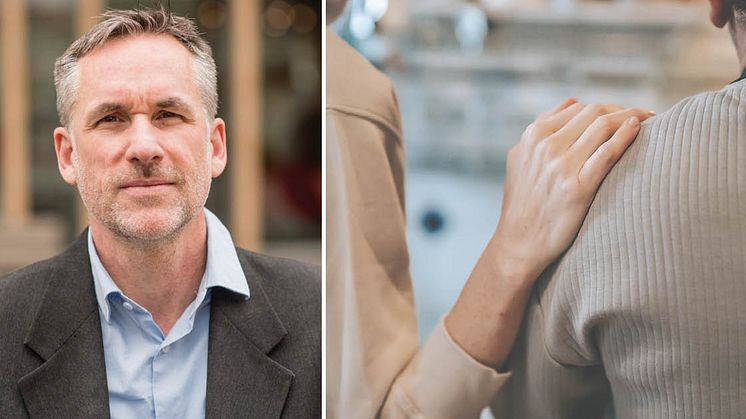 Björn Ekman har i samverkan med Nka och Linnéuniversitetet genomfört en studie kring kostnaderna för informell vård i Sverige. Foton: Lif Fernsted och Pexels