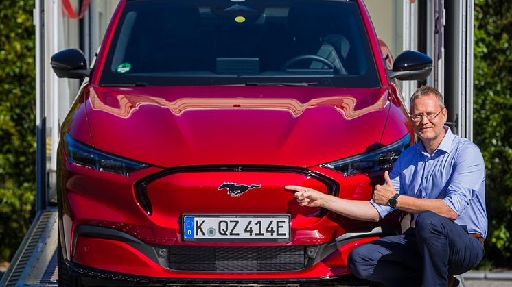 Ford Mustang Mach-E  preproduksjonsbil, Norge, Sommeren 2020