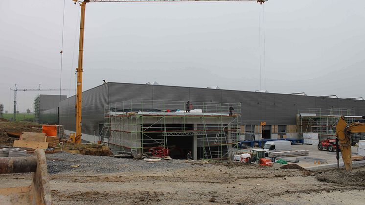 ebm-papst öppnar tillbyggnad av produktionen i Hollenbach
