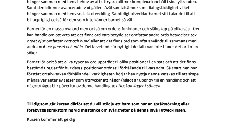 Kurs - På-väg-mot enkel grammatik