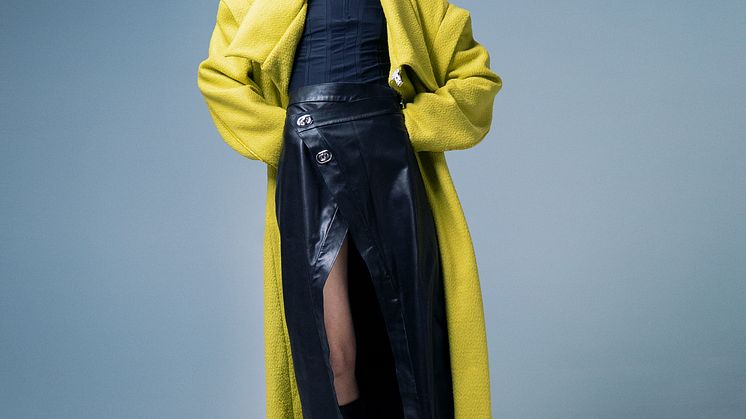 Maya Sundholm x Claude Montana