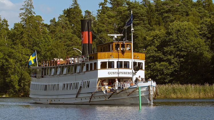 Pressbild - Strömma Kanalbolaget - M/S Gustafsberg VII till sjöss