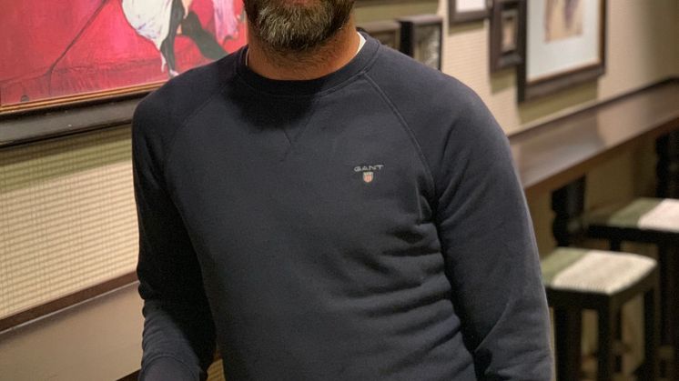 Pether Vesterinen, nytillträdd Mood Manager på Clarion Hotel Winn.